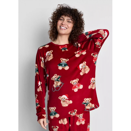 М’який плюшевий світшот Primark Disney’s для дому та сну XXL Червоний (8509) М’який плюшевий світшот Primark Disney’s для дому та сну XXL Червоний (8509)