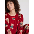 Плюшева піжама Primark Red Bear Family Christmas XS Домашній комплект Червоний (8547)