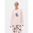 Плюшевий Піжамний світшот Primark Fleece Pyjama XL Пудровий (8517)