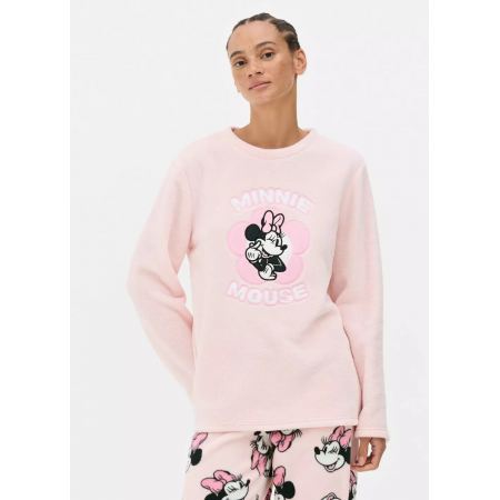 Плюшевий Піжамний світшот Primark Fleece Pyjama XL Пудровий (8517) Плюшевий Піжамний світшот Primark Fleece Pyjama XL Пудровий (8517)