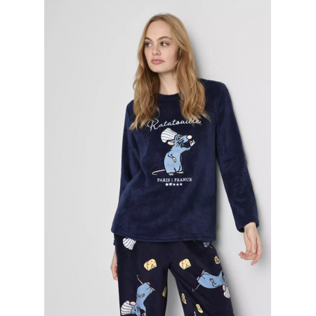 Плюшевий Піжамний світшот Primark Fleece Pyjama L Синій (8518) Плюшевий Піжамний світшот Primark Fleece Pyjama L Синій (8518)