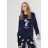 Плюшевий Піжамний світшот Primark Fleece Pyjama L Синій (8518)