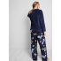 Плюшевий Піжамний світшот Primark Fleece Pyjama L Синій (8518)