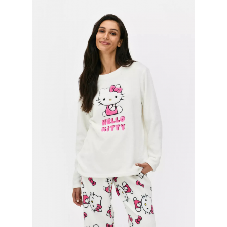Плюшевий Піжамний світшот Primark Fleece Pyjama S Білий (8520) Плюшевий Піжамний світшот Primark Fleece Pyjama S Білий (8520)