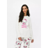 Плюшевий Піжамний світшот Primark Fleece Pyjama S Білий (8520)