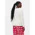 Плюшевий Піжамний світшот Primark Fleece Pyjama XXS Молочний (8526)