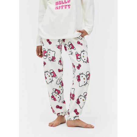 Плюшеві піжамні штани Primark Disney Fleece XL для дому та сну Білий (8531)