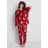 Плюшева піжама Primark Red Bear Family Christmas XS Домашній комплект Червоний (8547)