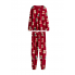 Плюшева піжама Primark Red Bear Family Christmas XS Домашній комплект Червоний (8547)