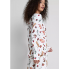 Бавовняний піжамний світшот Primark Cotton Dog Print Family Christmas XS для дому та сну Білий (8550)