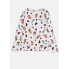 Бавовняний піжамний світшот Primark Cotton Dog Print Family Christmas XS для дому та сну Білий (8550)