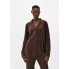 Плюшева піжамна сорочка Primark Soft Touch Boyfriend Pyjamas L для дому та сну Коричневий (8568)