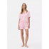 Сатиновий піжамний Primark Satin Printed Boyfriend Short Pyjama Set XXL Домашній комплект Рожевий (8576)