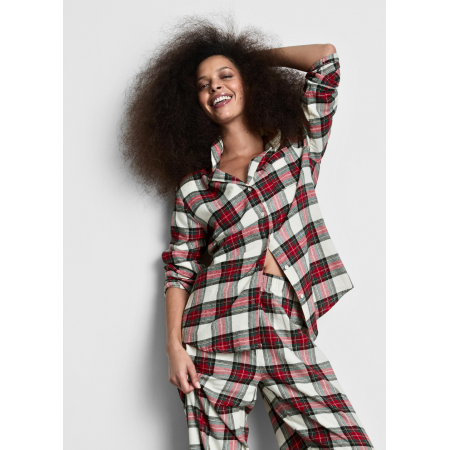 Піжамна сорочка Primark Boyfriend S для дому та сну Червоний (8598) Піжамна сорочка Primark Boyfriend S для дому та сну Червоний (8598)