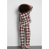 Жіночі піжамні штани Primark Wide Leg Pajama Bottoms L для сну та дому Червоний (8761)