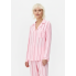 Жіноча Піжамна сорочка Primark Twill Boyfriend Pyjama XXS для дому та сну Рожевий (8604)