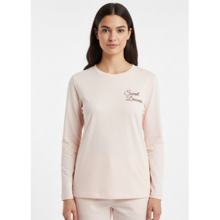 М’який світшот Primark soft microfleece S для дому та сну Пудровий (8610) М’який світшот Primark soft microfleece S для дому та сну Пудровий (8610)