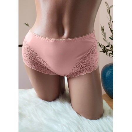 Женские трусики FS Jina 3XL с кружевом Pink (7376)
