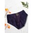 Жіночі трусики FS Jina XXL з мереживом Blue  (7375)