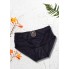 Жіночі трусики FS Jina XXL з мереживом Black  (7374)