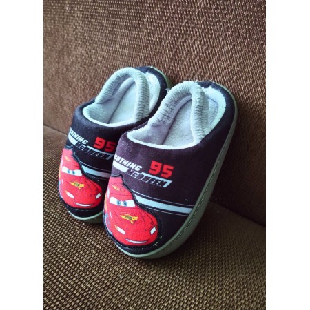 Дитячі теплі кімнатні капці FS Warm Children Sports 28 (26) Чорний (7247)