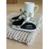 Дитячі теплі кімнатні капці- зайчики FS Warm Children 24(22)/14cm Cірий (7838)