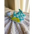 Дитячі теплі кімнатні капці-зайчики FS Warm Children 24(22)/14cm Блакитний (7839)