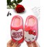 Дитячі теплі кімнатні капці FS Warm Children 34 (33) 21см Рожевий (6973)