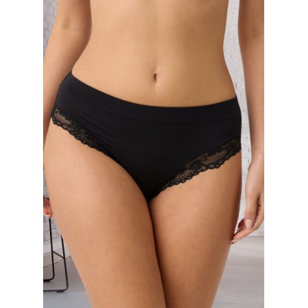 Трусики женские Emerson Lace Brief с кружевом XXL Черный (7282)