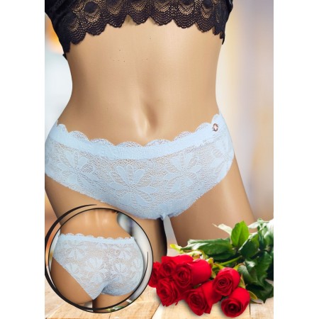 Мереживні Трусики-сліп Danskin Intimates L Blue (7470) Мереживні Трусики-сліп Danskin Intimates L Blue (7470)