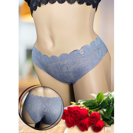 Мереживні Трусики-сліп Danskin Intimates M Gray (7473) Мереживні Трусики-сліп Danskin Intimates M Gray (7473)