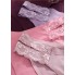 Жіночі безшовні трусики FINETOO з мереживом XL Pink (7476)